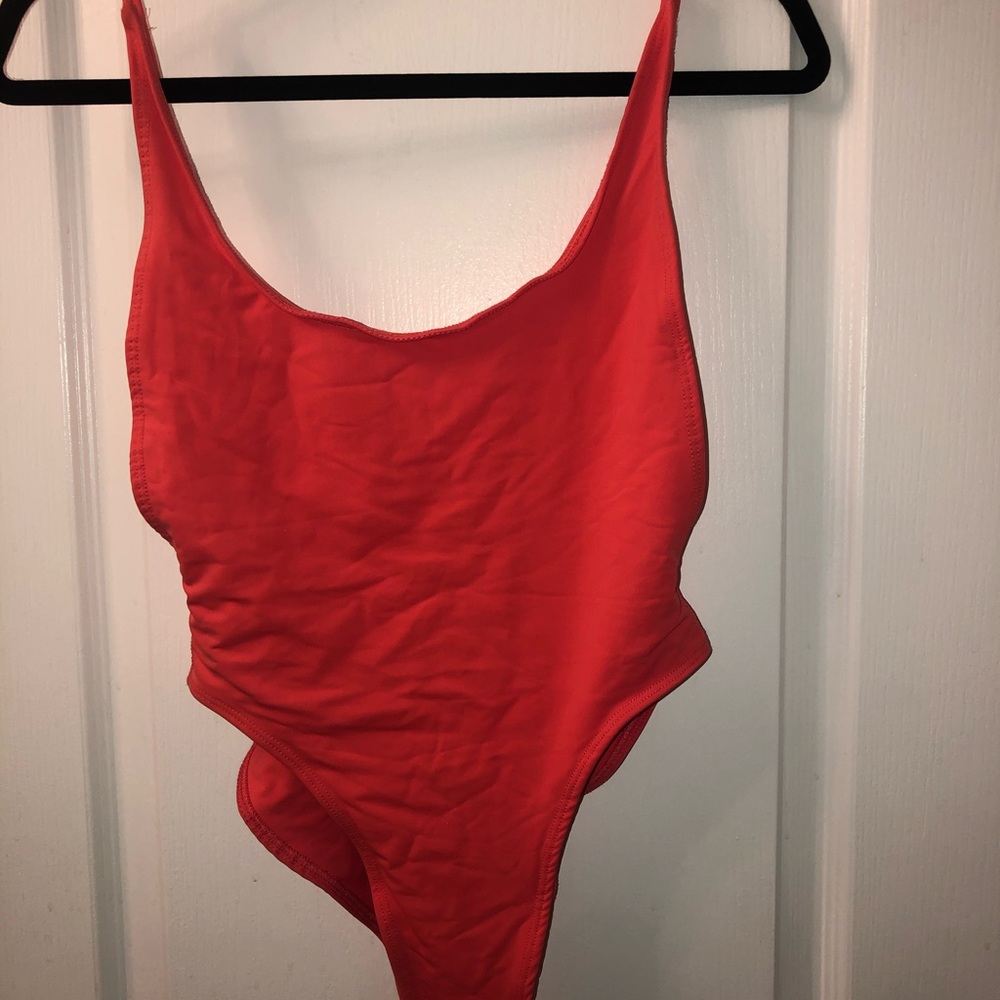 Never worn coral bathing suit